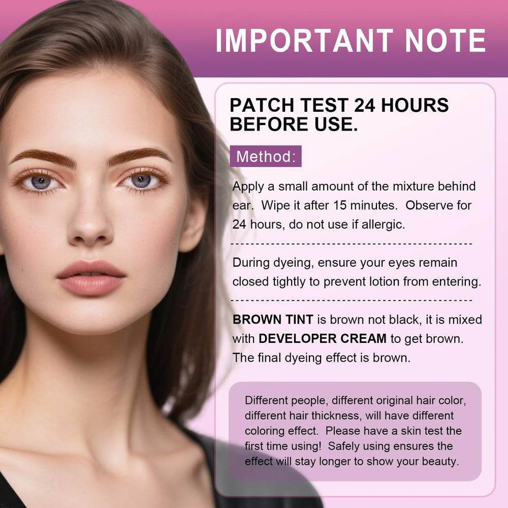WEILNELL teinte-cils-sourcils finition brillante imitant l’apparence naturelle.
