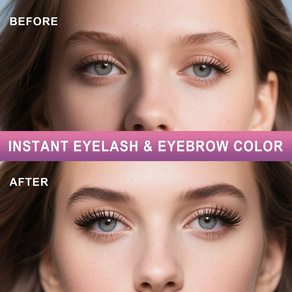 Teinte cils-sourcils noir WEILNELL, résultats immédiats et naturels.