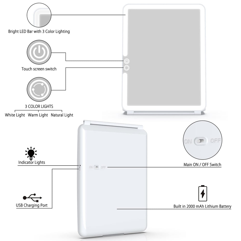 Miroir WEILY cadeau beauté idéal pour occasions spéciales.