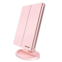Miroir WEILY avec grossissement 2x pour détails précis.