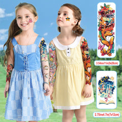 Weipbwor tatouages pour enfants – papillon coloré, stimulant l'imagination lors d'activités.