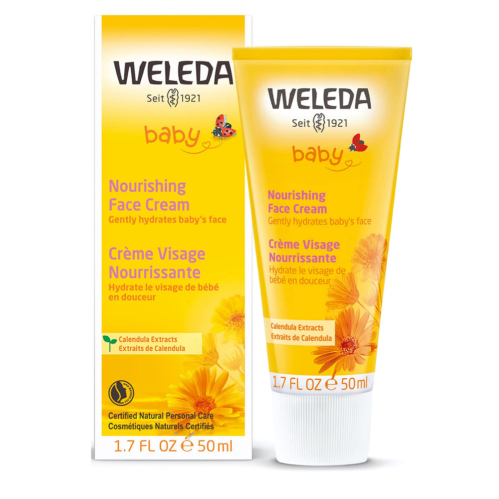 Weleda Bébé Calendula Crème Visage ingrédients végétaux certifiés NATURÉ