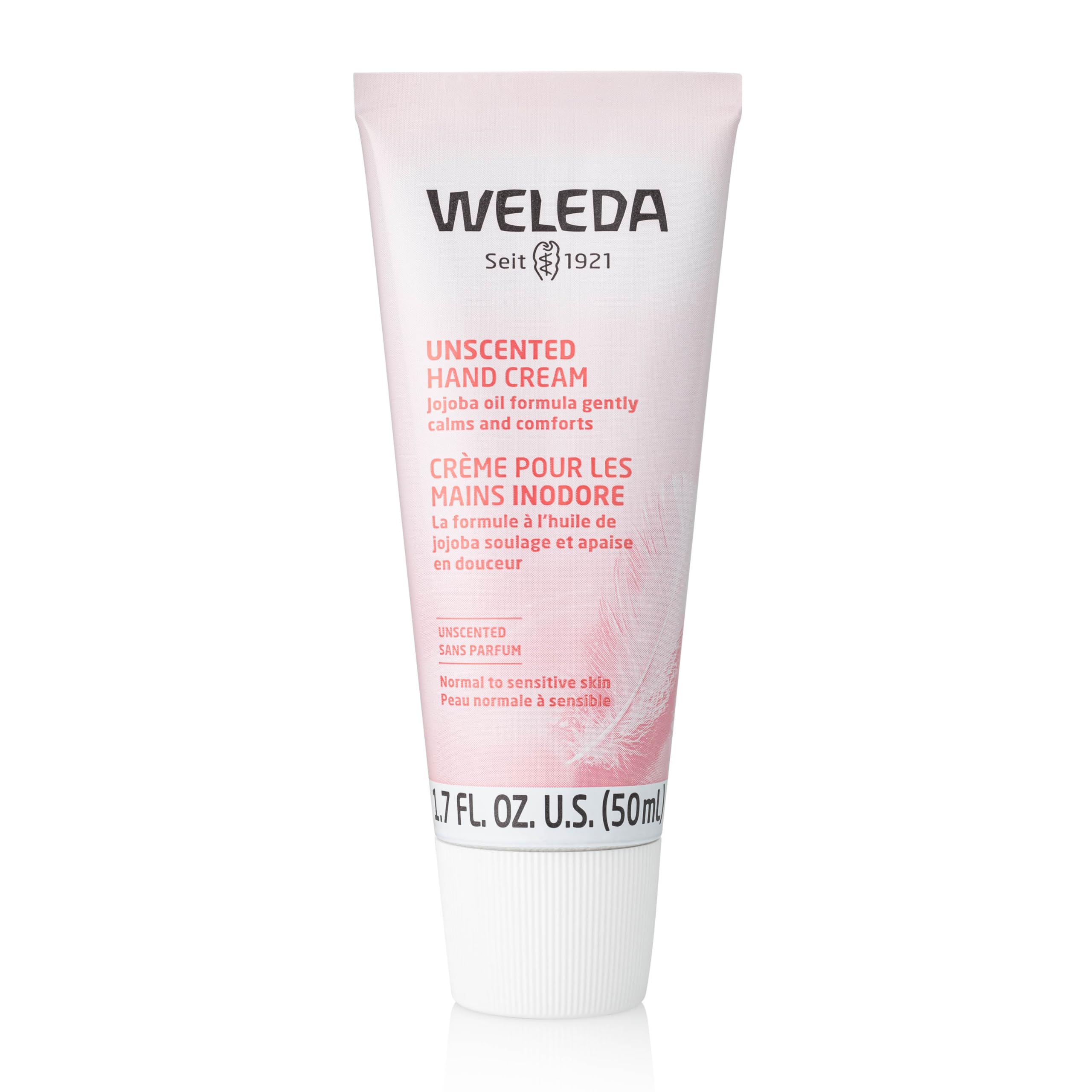 Tube Weleda Mains Sans Parfum, hydratation légère et pratique