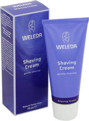 Weleda crème de rasage, bouteille de 75 ml, hydratation douce et rasage confortable