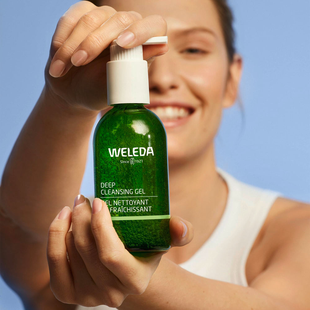 Weleda Gel Nettoyant Profond, emballage recyclable et respectueux de l’environnement.