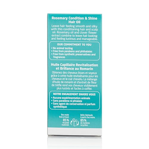 Weleda huile cheveux romarin — application sur cheveux mouillés facilite le coiffage