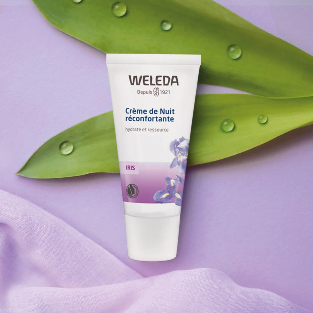 Weleda Iris Crème Nuit ingrédients camomille, douceur et calme