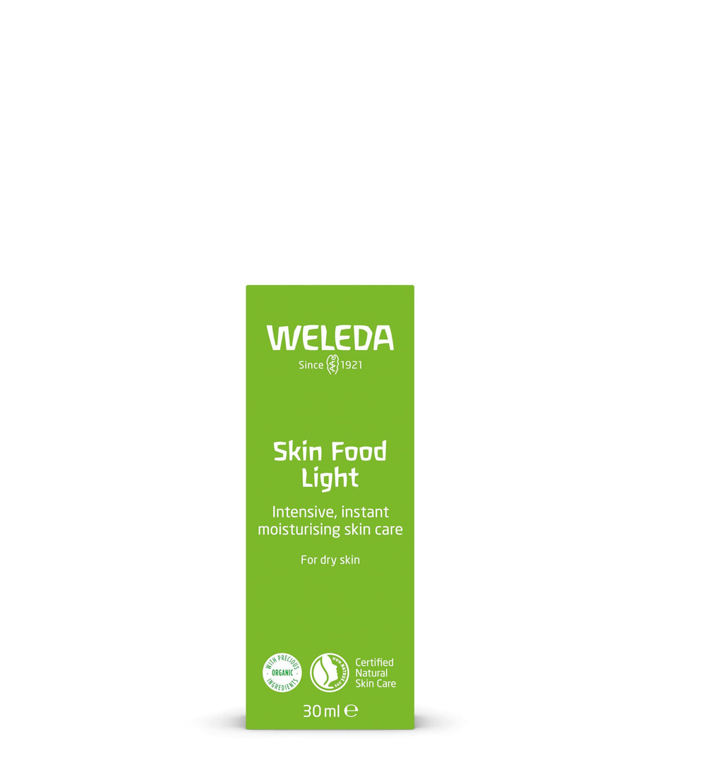 Weleda Skin Food Light, absorption rapide sur peau sèche, confort durable