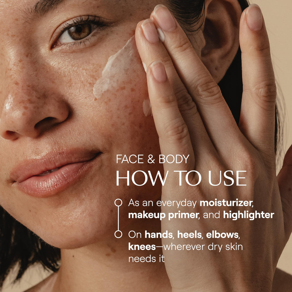 Weleda Skin Food Light ingrédients camomille, effet apaisant et nourrissant sur la peau.