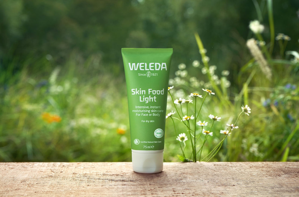 Weleda Skin Food Light utilisation quotidienne sur visage et corps