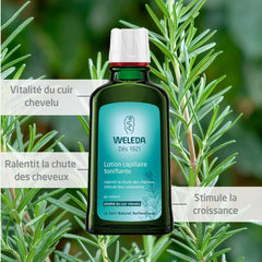 Weleda tonique capillaire gouttes: facilite l'application et stimule les racines.