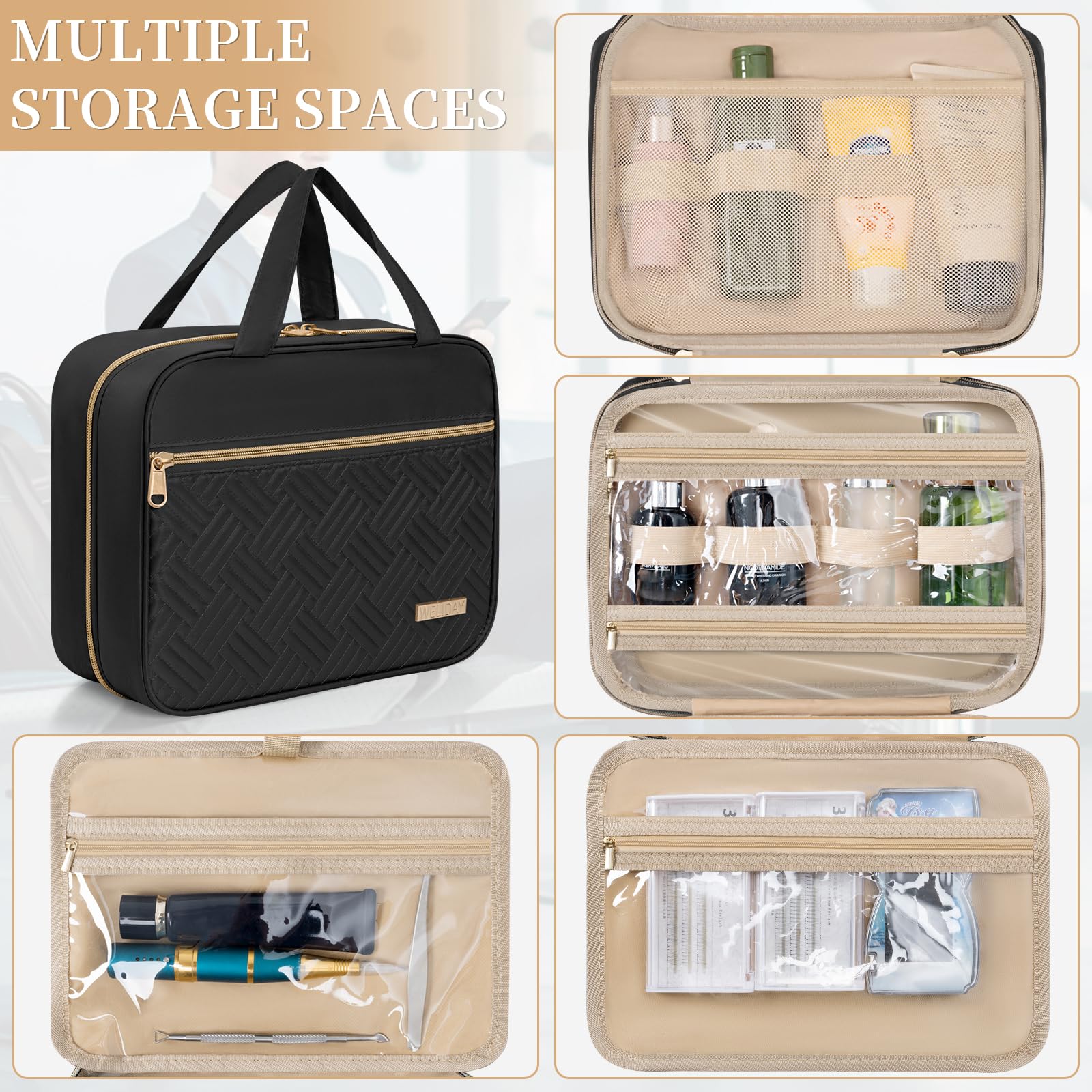 Design WELIDAY élégant et fonctionnel, s'adapte à toute trousse.