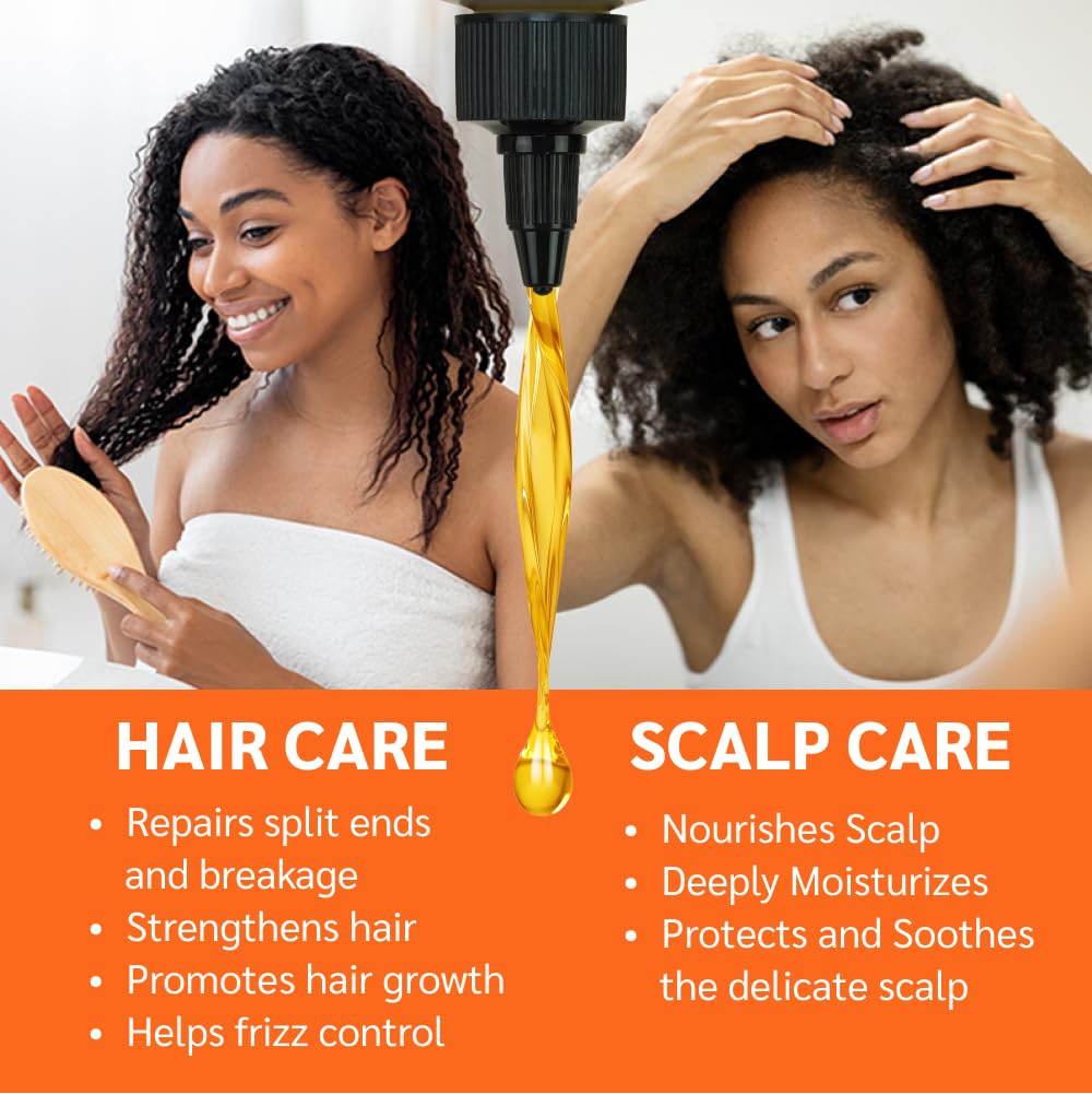 Well's Oil Batana Oil – apparence des cheveux plus brillants et volumineux