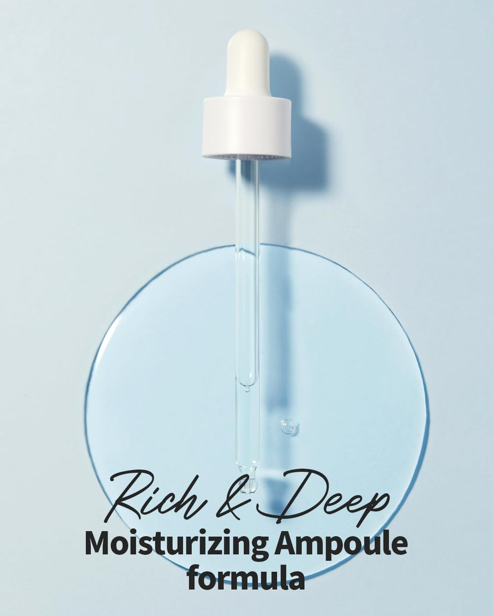 Wellage Real Hyaluronic Blue Ampoule – ingrédients panthénol et centella pour soin ciblé.