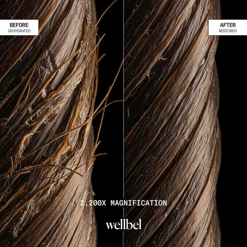 Compatible couleur, idéal pour cheveux colorés WELLBEL.