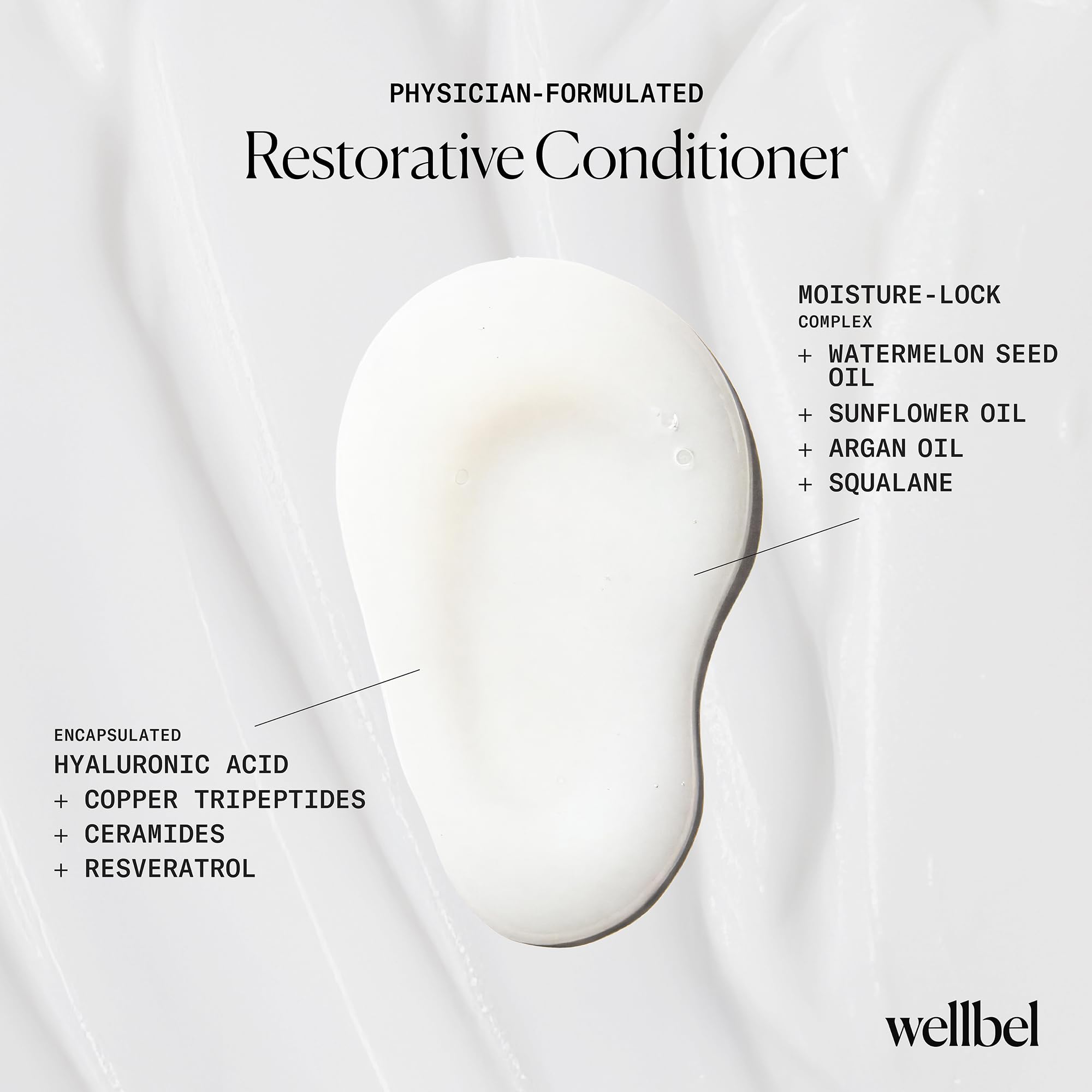 Peptides et céramides renforcent les fibres capillaires WELLBEL.