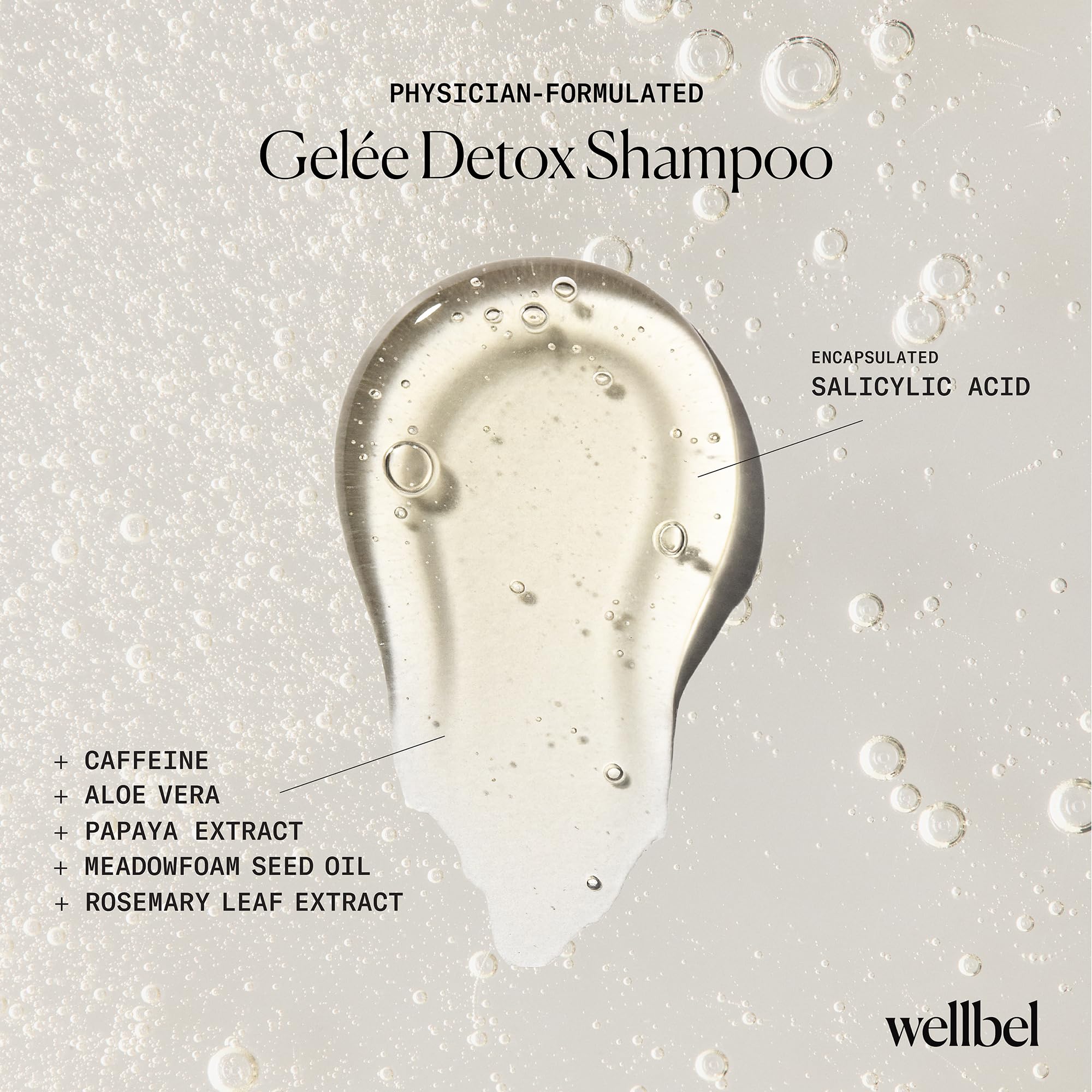 Exfoliation douce éliminant les dépôts avec WELLBEL