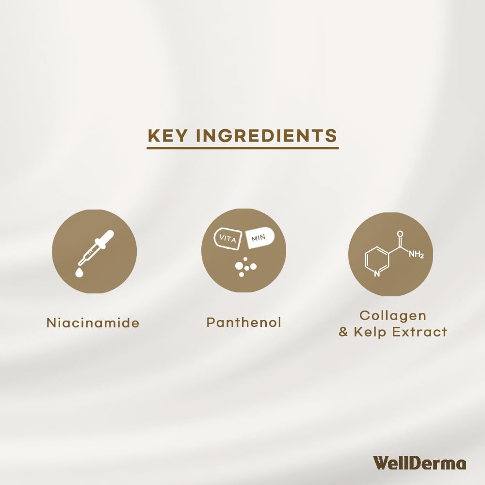 Wellderma collagen water 850,294ppm provides refreshing hydration on the skin.