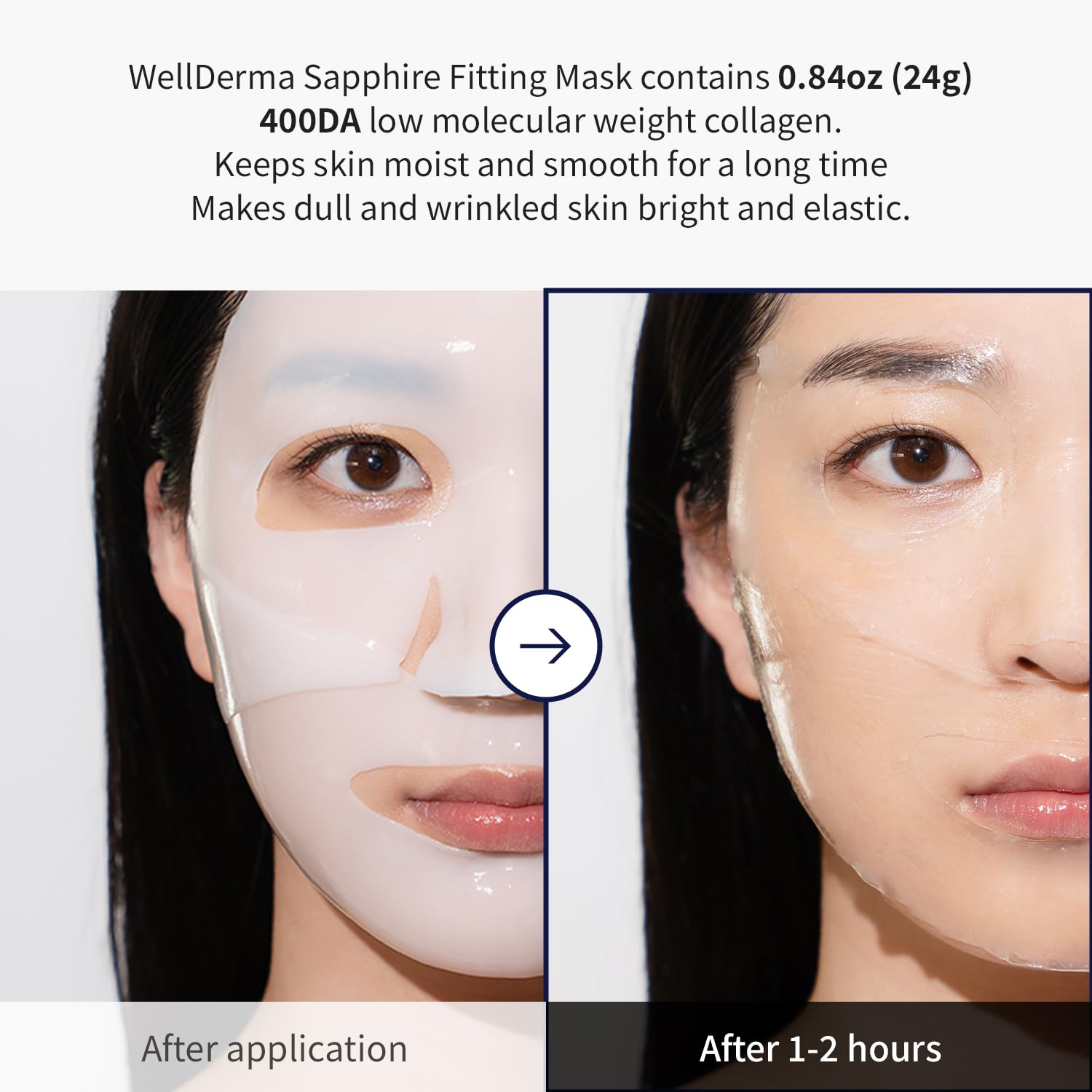 Wellderma niacinamide and adenosine support brightening and smoothing.