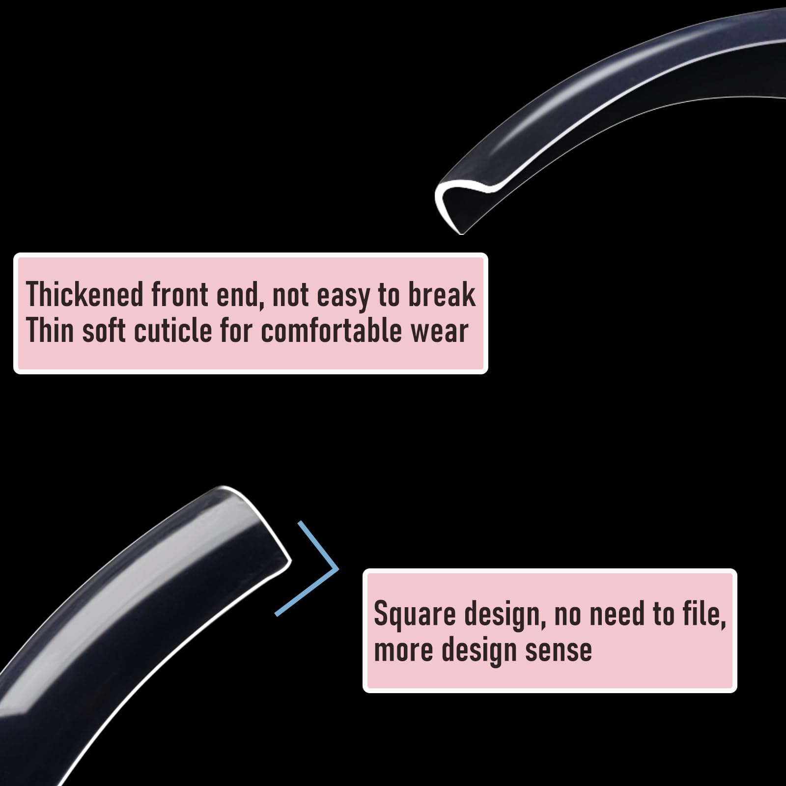 Wellquinn adhésion gel UV sans odeur pour une fixation propre.
