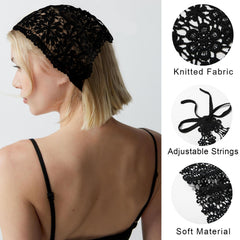 Welrog bandeau-cheveux ajustable avec lien arrière, maintien sûr.