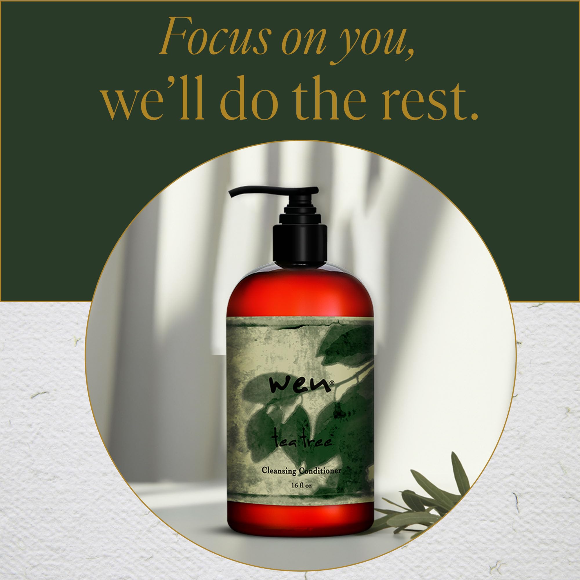 WEN par Chaz Dean: camomille et aloe vera pour apaiser et hydrater.