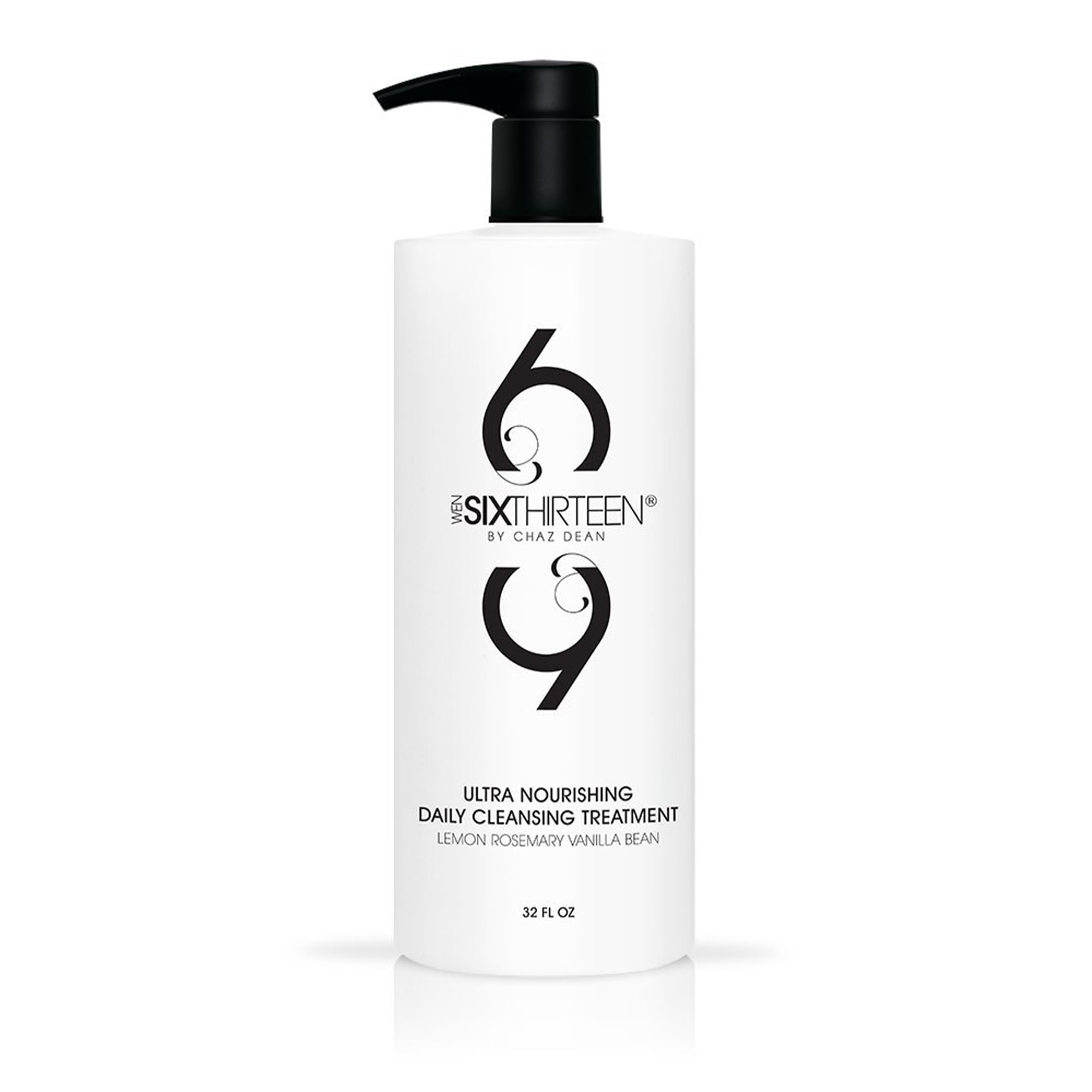 WEN 613 par Chaz Dean — bouteille de soin capillaire 2-en-1 pour cheveux doux et brillants.