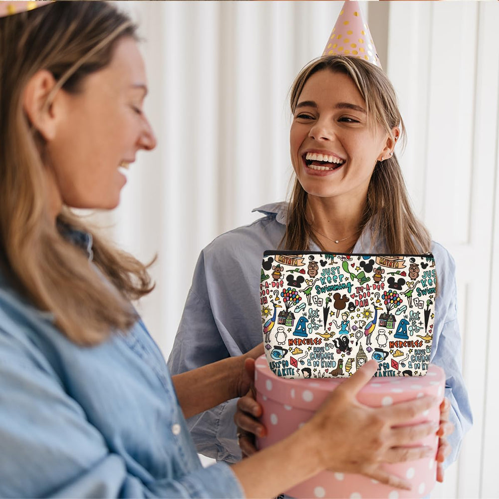 Trousse Wenboco imprimée, cadeau tendance pour femmes et filles.