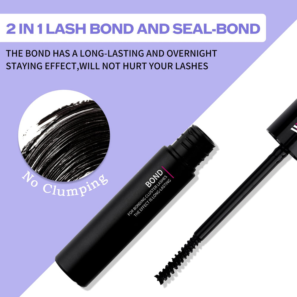 Wendy Lashes application cils avec bond, placement précis.