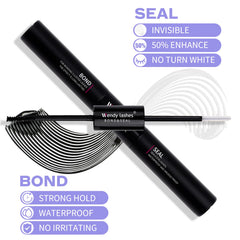 Wendy Lashes brosse forme délicate, application homogène des cils.