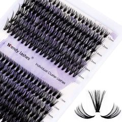Wendy Lashes: vue d’ensemble du kit 240 pièces pour looks personnalisés.