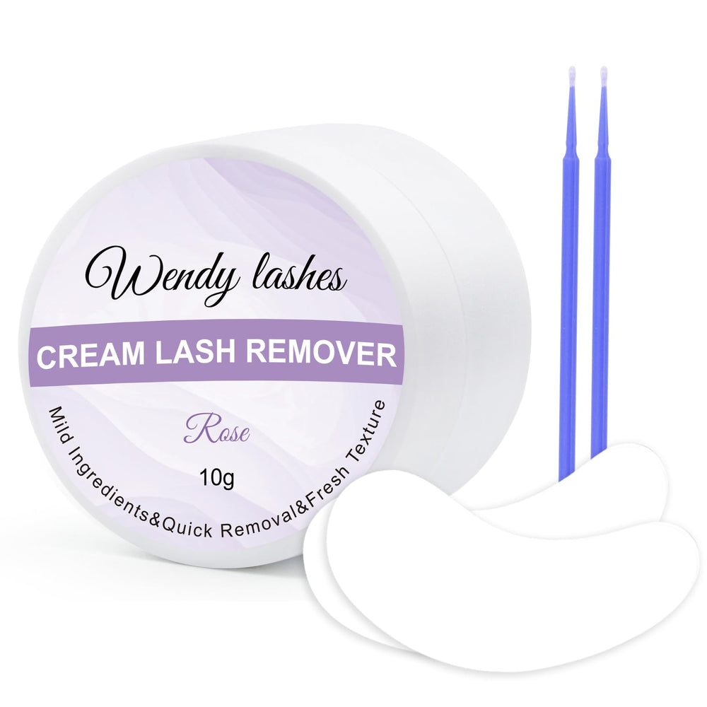 Wendy Lashes crème dissolvante pour cils extensions, dissolution rapide et sans irritations.