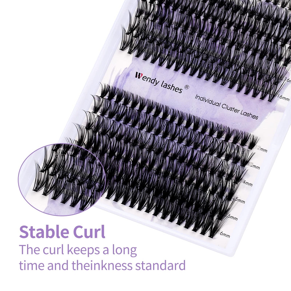 Wendy Lashes: emballage et rangements clairs facilitant le choix des longueurs.