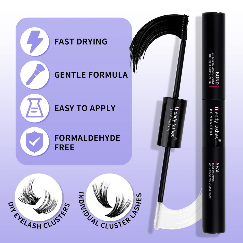 Kit DIY Wendy Lashes avec styles variés pour look personnalisé.