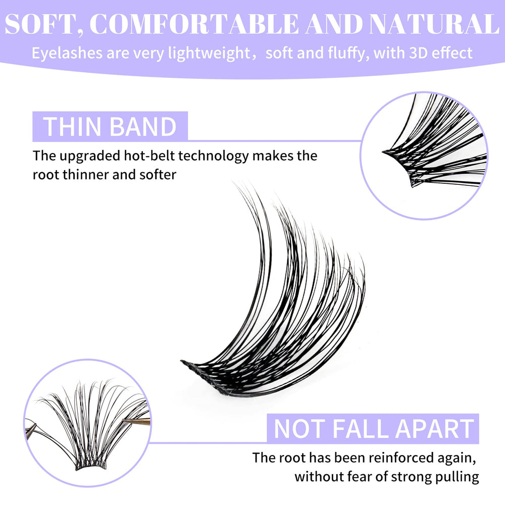 Marque WENDY LASHES: racine ferme et durable pour un maintien fiable.
