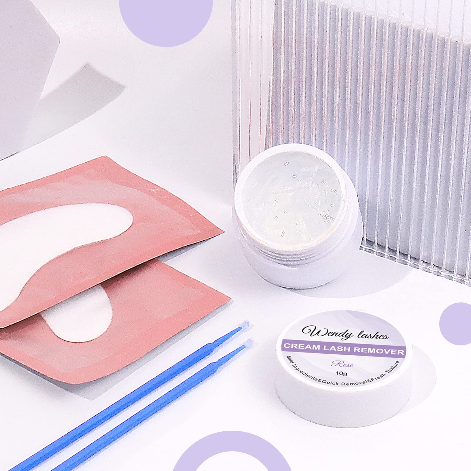 Utilisation professionnelle Wendy Lashes – dissolution propre en contexte salon