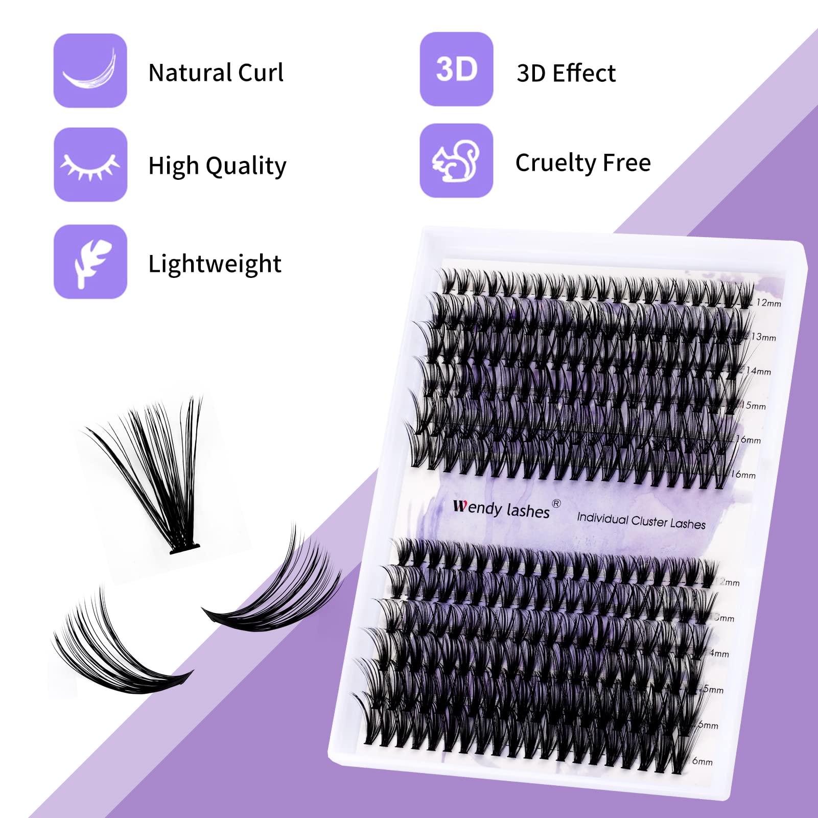 Wendy Lashes: produit waterproof pratique pour toutes situations.