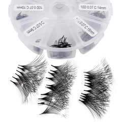 WENDYLASHES — fans préfabriqués 500, installation rapide en salon.