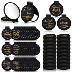 Miroir Wenqik inspirant et compact, prêt pour retouches en déplacement.