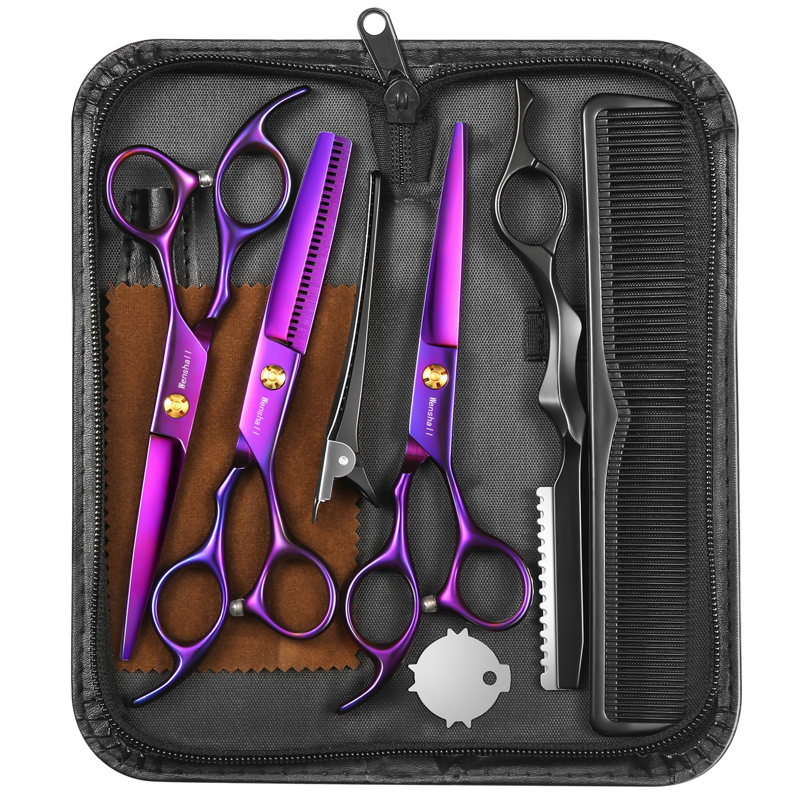 Wenshall ciseaux-coiffure-professionnel : coupe nette et durable.