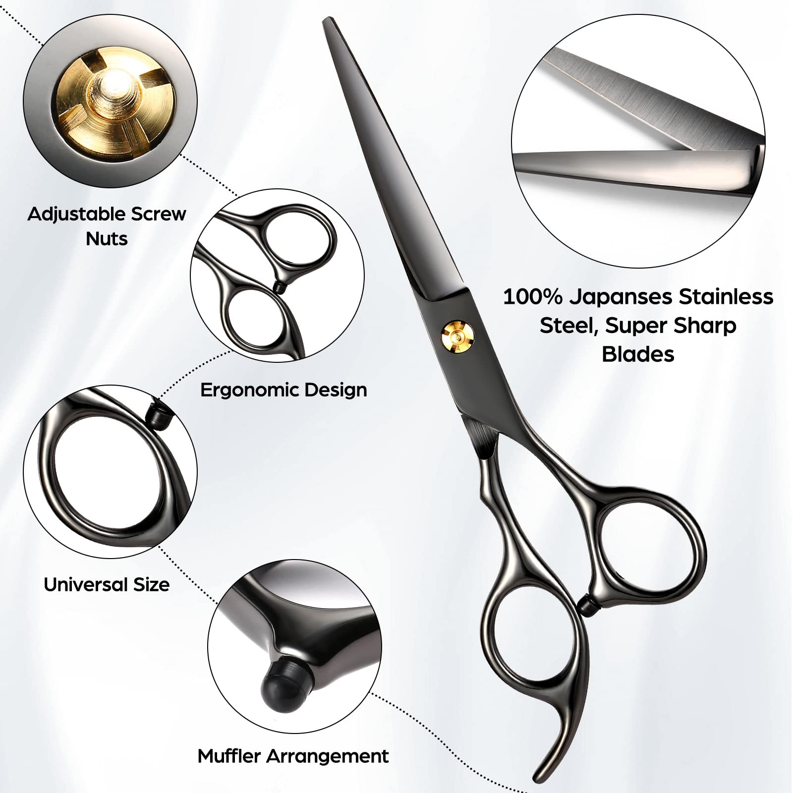 Ensemble accessoires salon Wenshall, outils polyvalents inclus