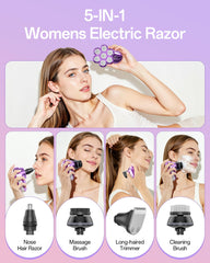 WEQOEE rasoir IPX7 utilisable sous la douche