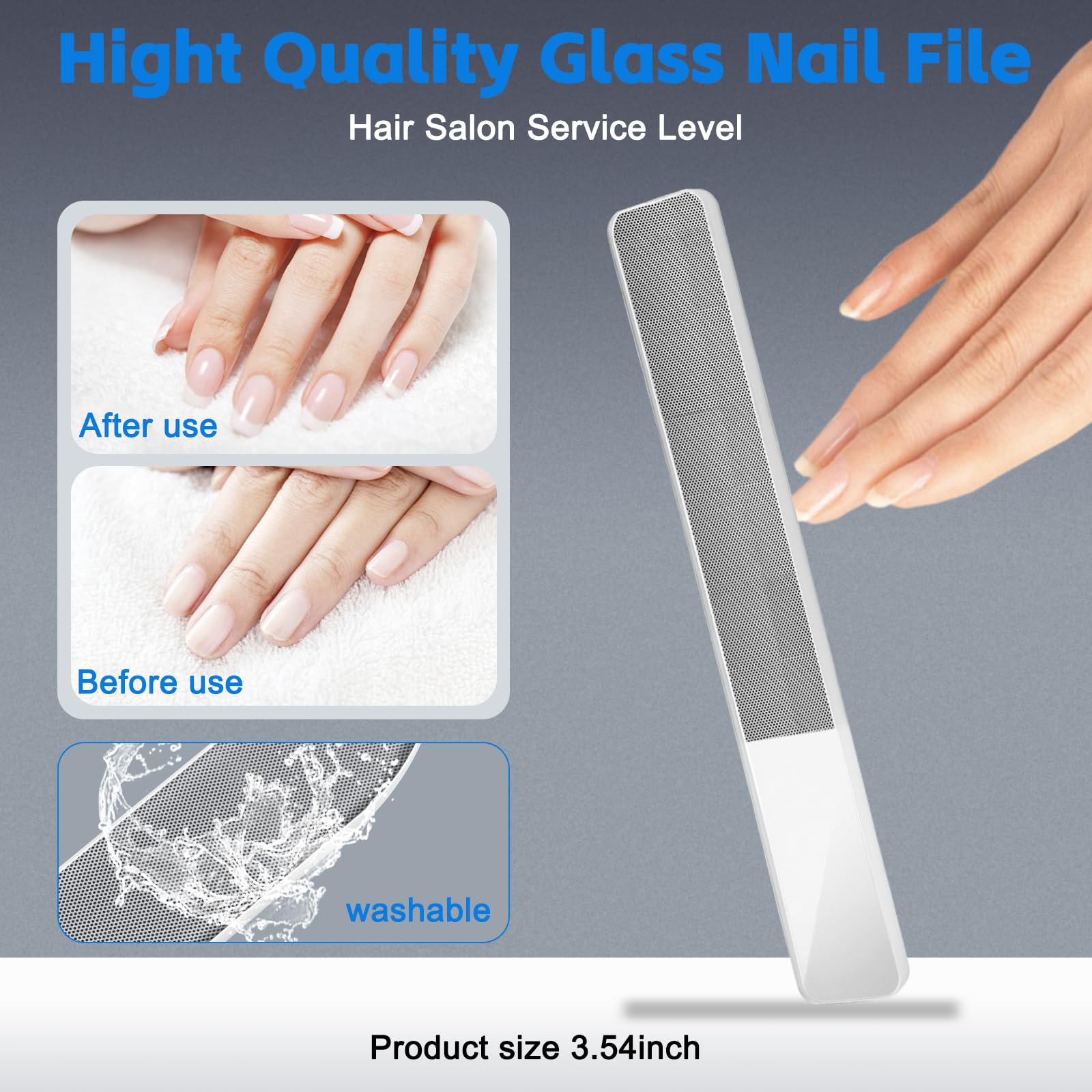Werlla design-brillant-argent embellit le kit soin des ongles.