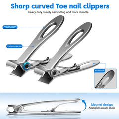 Werlla lame courbe pour les gros ongles facilite une coupe précise sans effort.