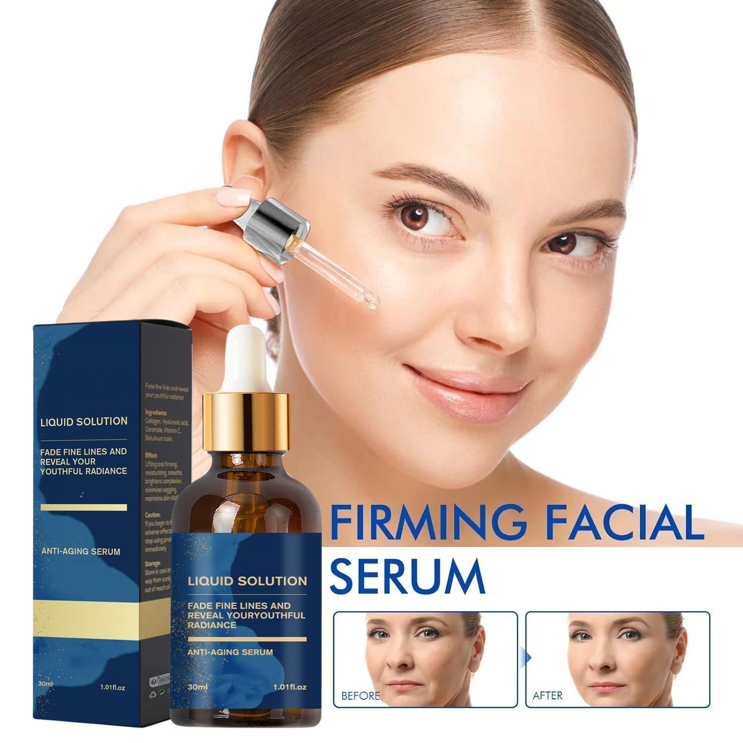 Weslaplus Olavita Serum, etiquette claire et design soigné du flacon
