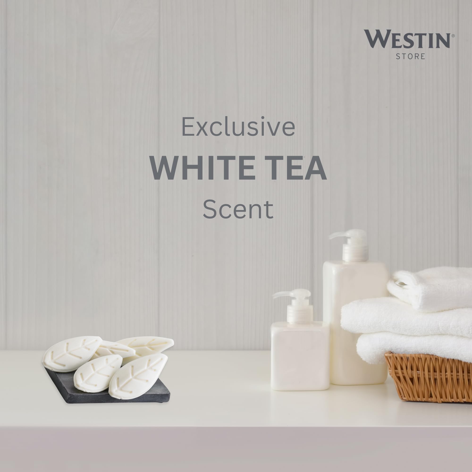 Westin coffret cadeau savon feuille thé blanc.