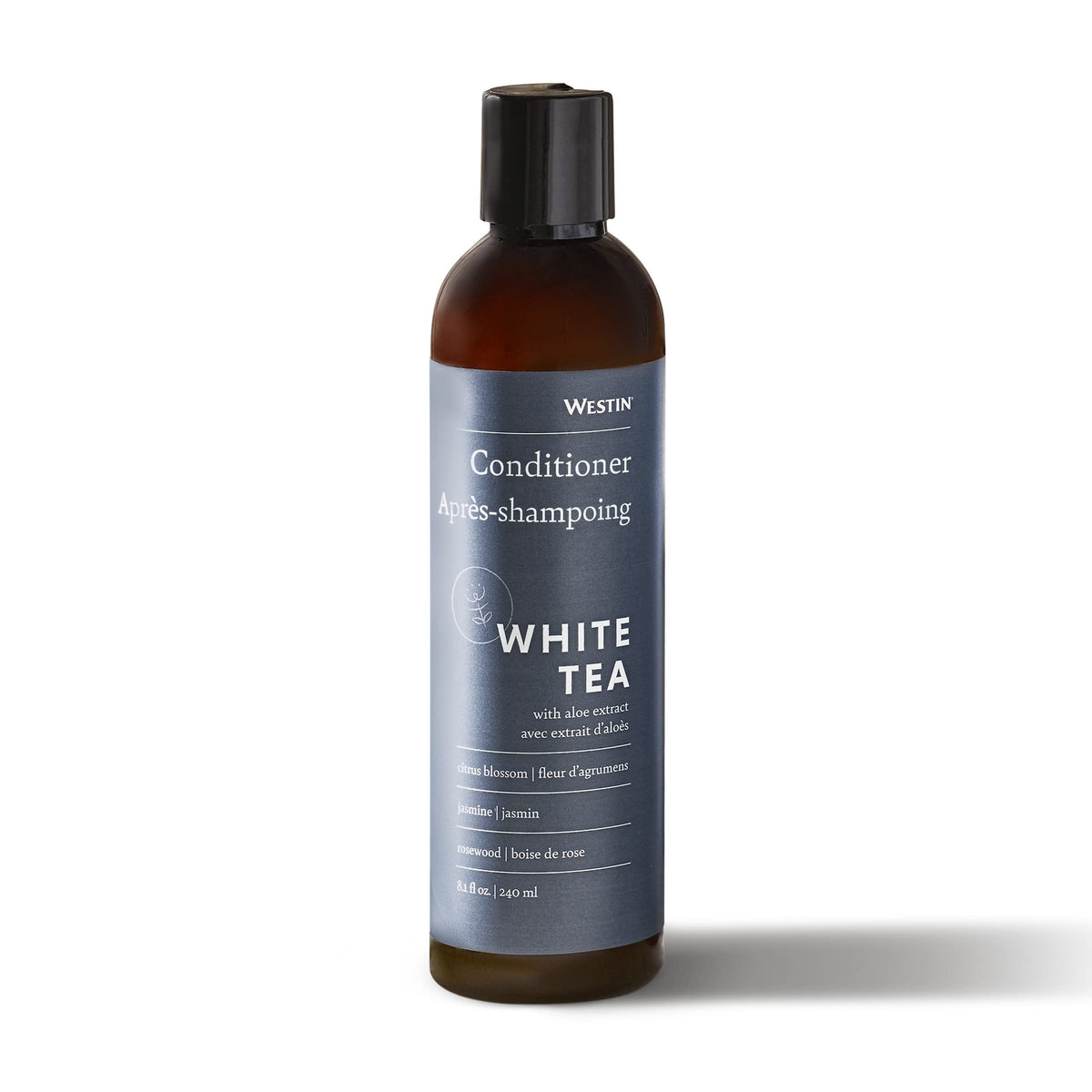 Westin White Tea Aloe Conditionneur – Bouteille, soin léger pour tous les types de cheveux.
