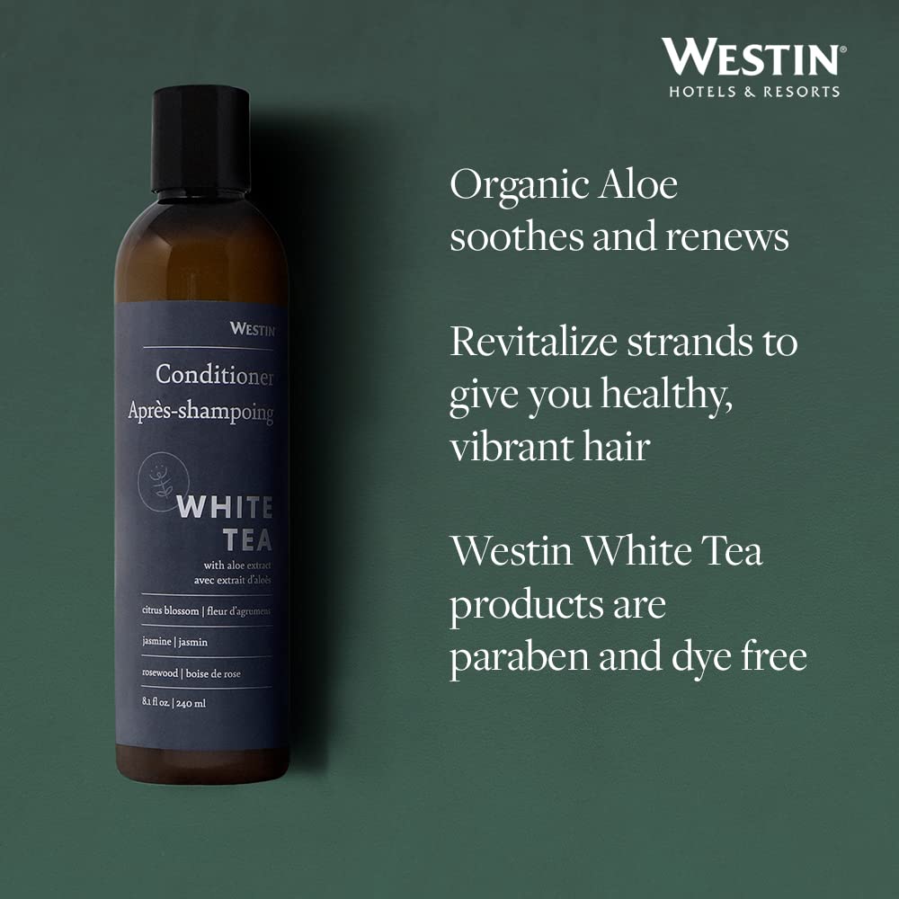 Westin White Tea Aloe Conditionneur – Pompe pratique pour une application précise.