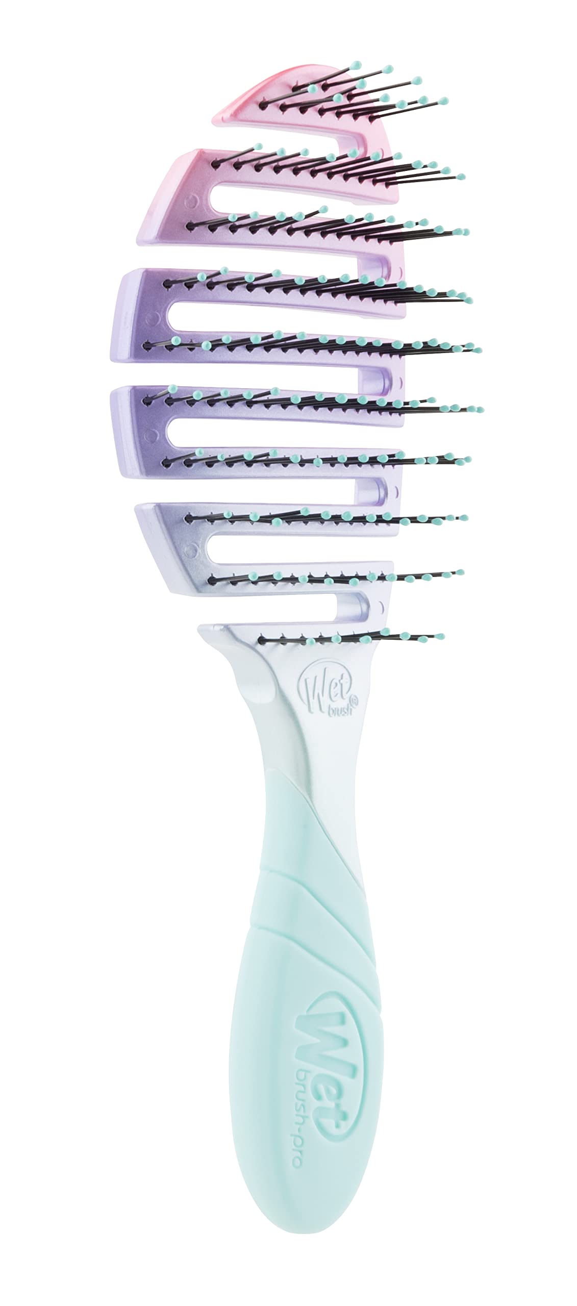 Wet Brush Pro Flex Dry Millennial Ombre – utilisation familiale adaptée à tout le monde.