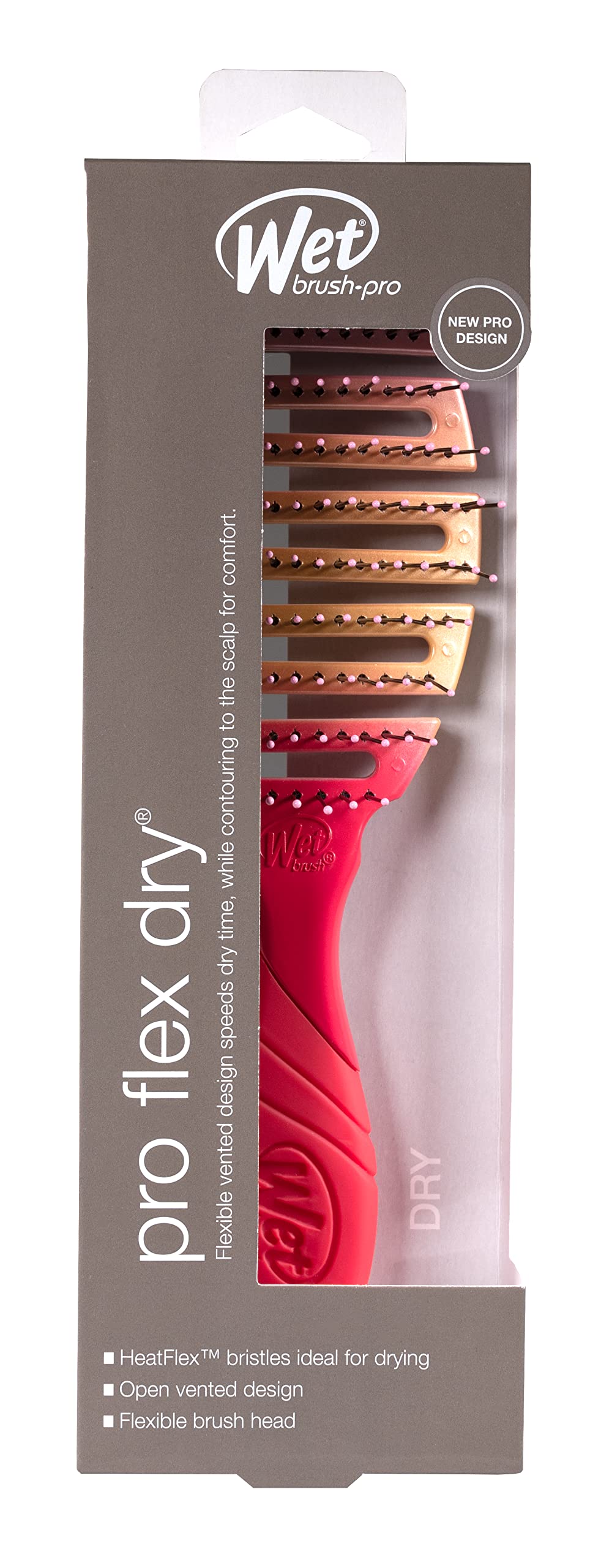 Wet Brush Pro Flex: contour du cuir chevelu pour un confort accru.